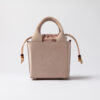 CUBO BAG SUEDE PINK