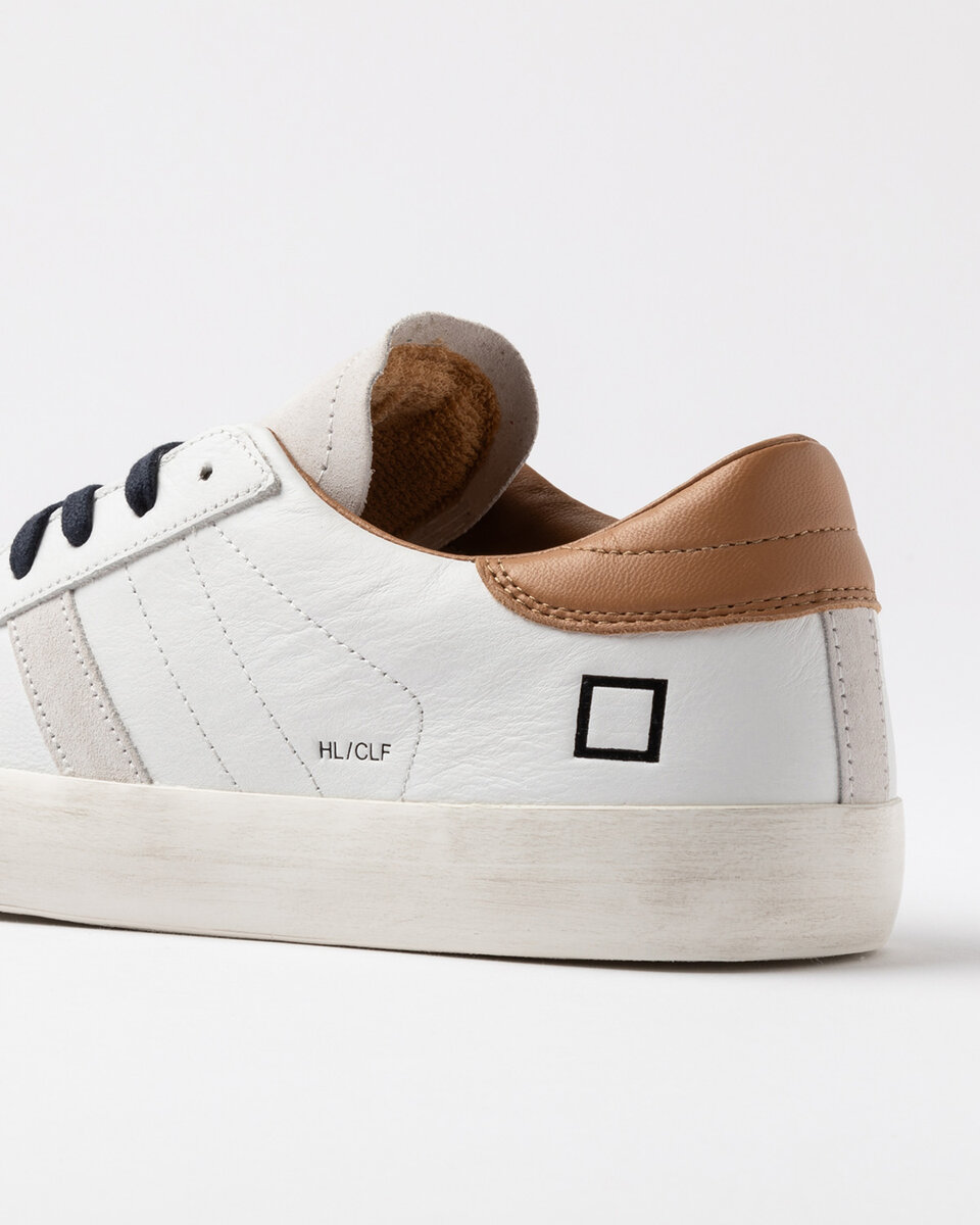 HILL LOW CALF WHITE-CUOIO