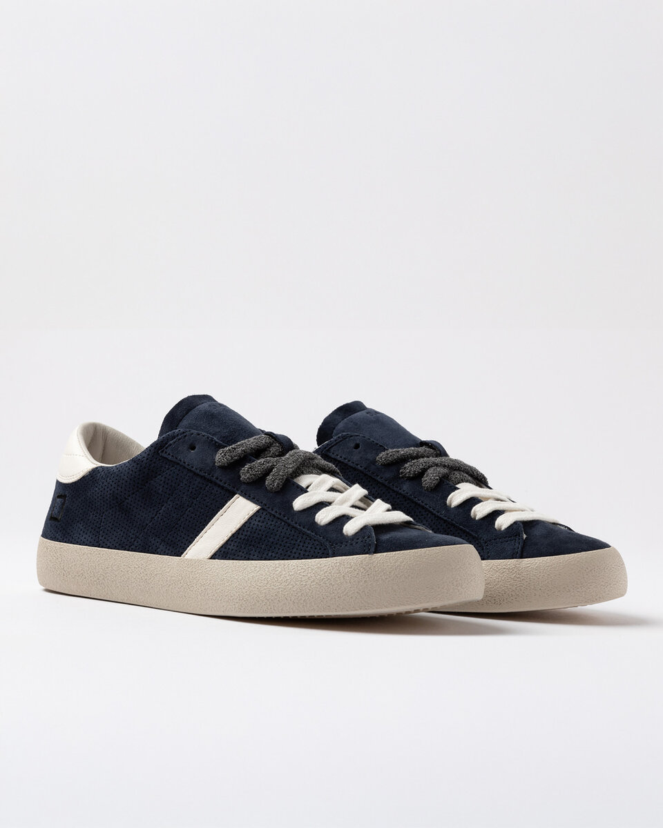 HILL LOW PERFORATED COLORED BLUE