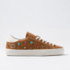 HILL LOW STUDS CUOIO