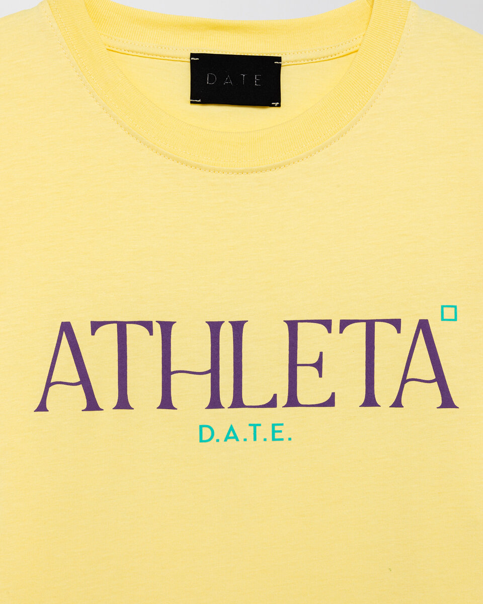 T-SHIRT ATHLETA YELLOW