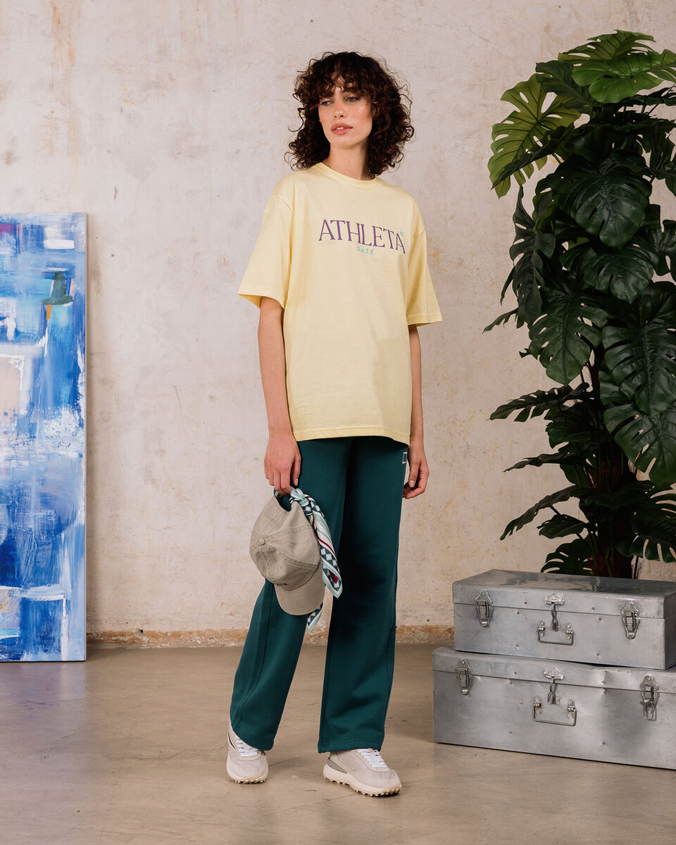 T-SHIRT ATHLETA YELLOW