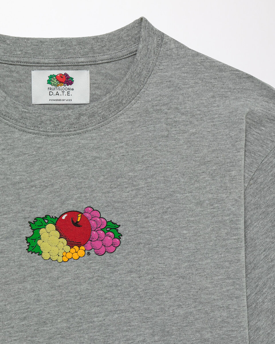 T-SHIRT FRUIT GRAY